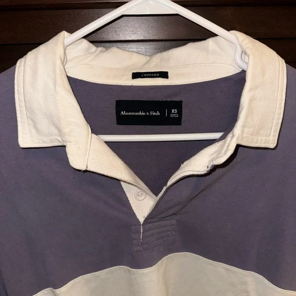 Abercrombie & Fitch Lavender Polo Shirt - Picture 2 of 4